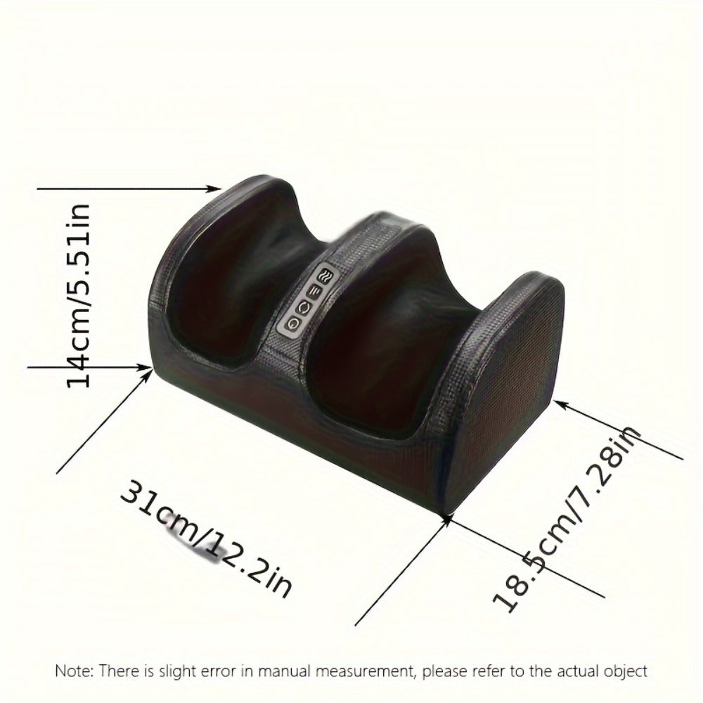 Foot Massager with Heat Compression Air Pressure for Athletes Blood Circulation Muscle Relaxation Electric Foot Massage Machine Father's Day