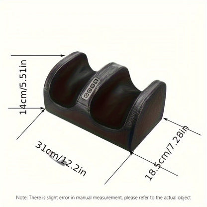Foot Massager with Heat Compression Air Pressure for Athletes Blood Circulation Muscle Relaxation Electric Foot Massage Machine Father's Day