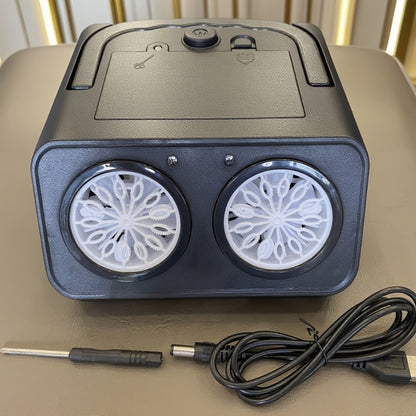 Automatic Bubble Machine with 2 Fans, 20000+ Bubbles Per Minute – Electric Bubble Blower for Kids, Battery Powered