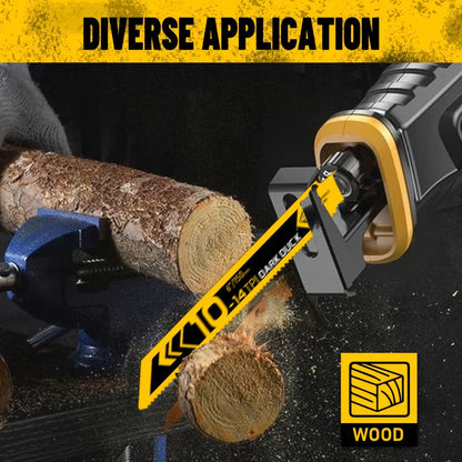Reciprocating Saw Blade Set with 12-Piece Assortment or Six-Blade DK80066 Checkout Option for Wood and Metal
