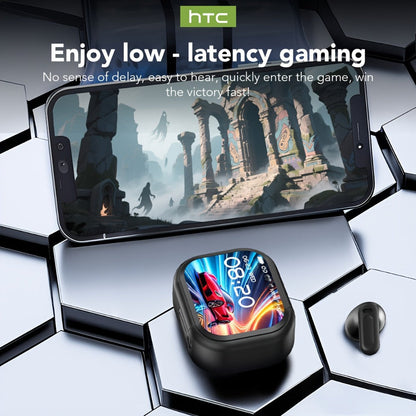 131 Language AI Translator Headset HTC NE20 Wireless 6.0 Smart LCD Touch Screen Gaming for Bedside Audio, Alarms and Room Entertainment