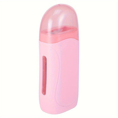Wax Warmer Roller Kit for Hair Removal – Portable Electric Roll-On Soft Wax Heater for Women & Men, At-Home & Salon Waxing
