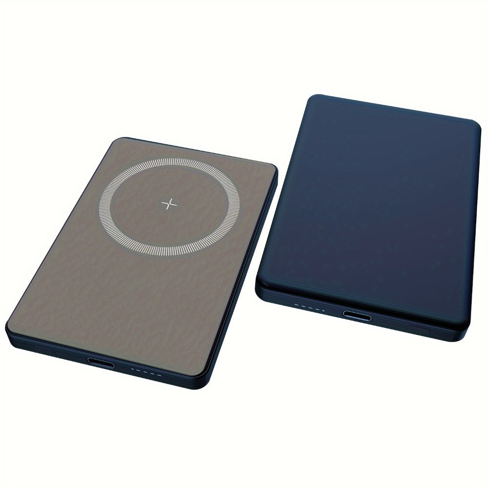 MagSafe Compatible Magnetic Power Bank 5000mAh Ultra Slim 20W Fast Charging, Portable Charger for iPhone 17 16 15 14 13 12