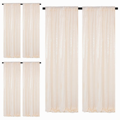 Sequin Backdrop Curtains 2FTx8FT Glitter Photography Background Panels for Party Wedding Birthday for an Everyday Personal Care Routine