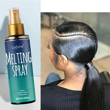 Invisible Hold Hairspray for Women 120ml Melting Spray, Flyaway Control, Frizz Tamer, Natural Finish