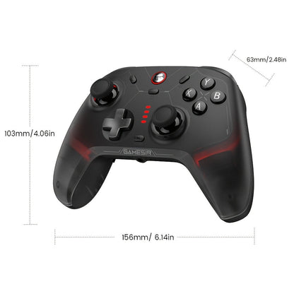 GameSir Cyclone 2 Wireless PC Controller with Mag-ResTMR Sticks, 1000Hz Report Rate, Hall Effect & Micro 2-in-1 Triggers