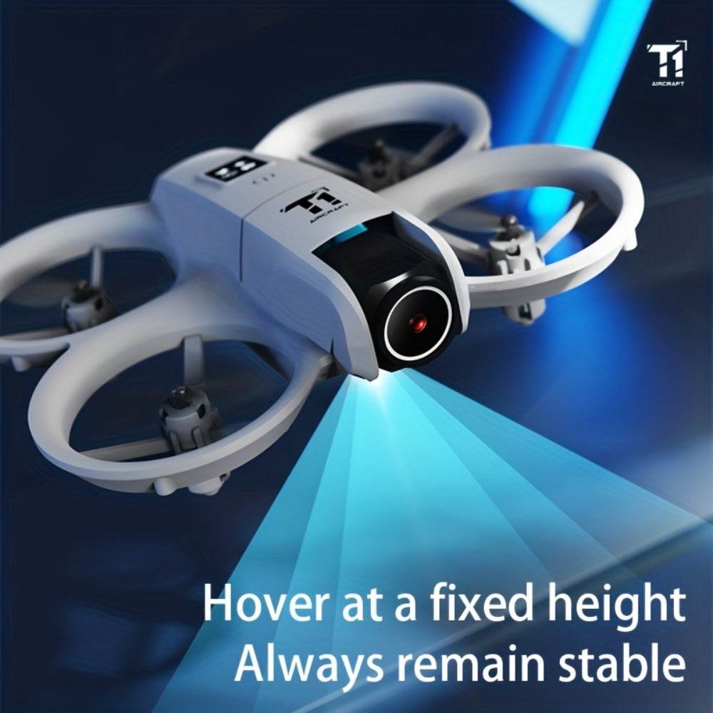 RC Drone with 4K Camera Dual Batteries Optical Flow Auto Hover Anti-Collision One-Key Return WiFi FPV Real-Time Video