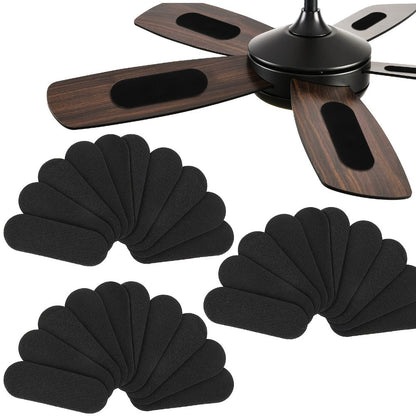 Ceiling Fan Blade Air Purifier Filters 30Pcs | Activated Carbon Odor & Dust Eliminator Pads | Home Kitchen Bedroom Office Indoor Air Quality