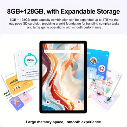 Android Tablet 11-Inch Business Model with Android 15, Octa-Core CPU, WiFi 6 and RAM or Storage Options