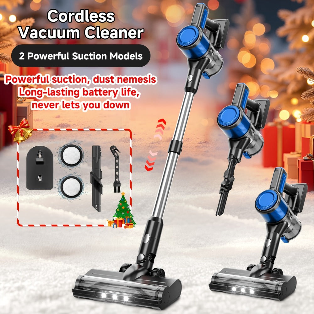 Cordless Stick Vacuum Cleaner 70KPa Brushless Motor 45-Min Runtime for Pet Hair Carpet Hard Floor Dust with Cord & Cordless Modes