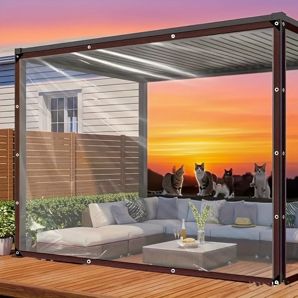 Greenhouse Plastic Film Reinforced for Garden, Patio and Yard Use, with the Listed Configuration