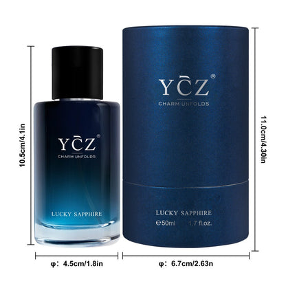 Eau de Toilette for Men, YCZ Barbarism Cologne Spray, Natural Masculine Woody Fresh Scent, 3.4 fl oz 100ml Perfume Gift for Him