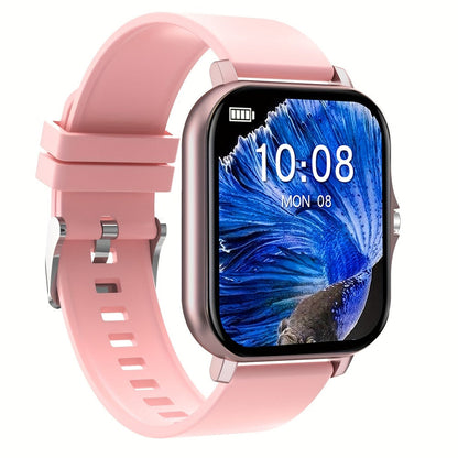 Smartwatch Large Screen with Bluetooth Calling, Unisex Bluetooth, Message Reminder, Multiple Sport Modes, Heart Rate and Sleep Readouts