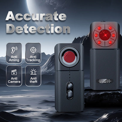 T3 Anti-Spy Detector Universal Hidden Camera & GSM Bug Finder with Night Vision, LED Display, GPS Tracking Detection