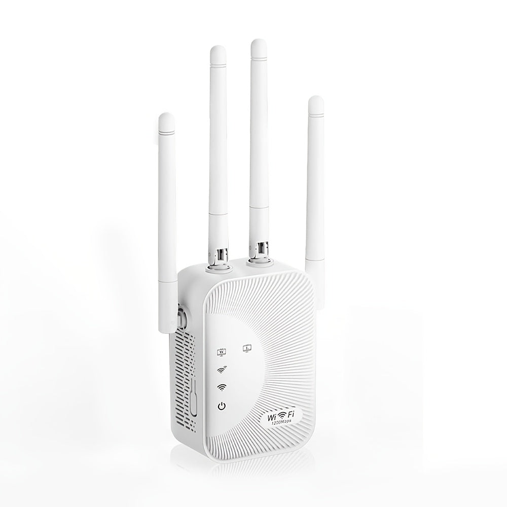 WiFi Range Extender Ourlife 1800Mbps Dual-Band 2.4/5GHz with Six Antennas and Five Source Editions