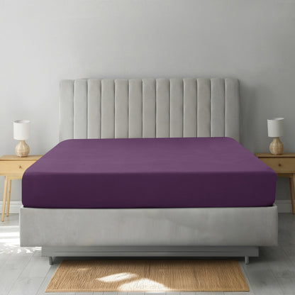Deep-Pocket Brushed Microfiber Fitted Sheet in Nine Colors and Twin XL to California King Sizes