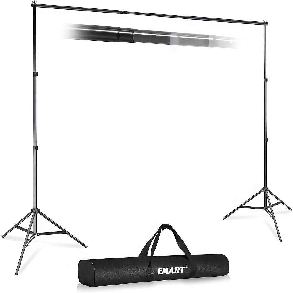 Balloon Projector Backdrop Stand 10x7Ft Adjustable with Carrying Bag, Background Support System for Photography, Events, Weddings