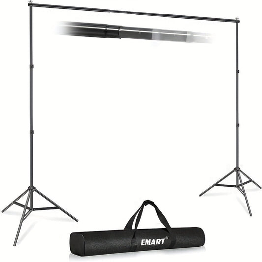 Balloon Projector Backdrop Stand 10x7Ft Adjustable with Carrying Bag, Background Support System for Photography, Events, Weddings