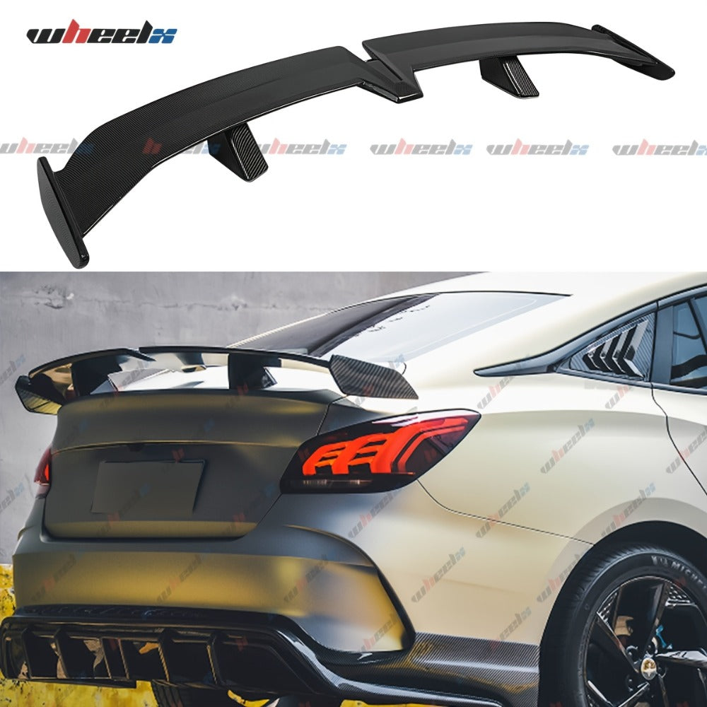Universal Rear Spoiler Wing 54 Inch – ABS Pro Style Trunk Lid Spoiler, UV-Resistant, Fits Honda Toyota Subaru BMW Dodge Sedan Hatchback