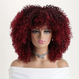 Deep red gradient wine red