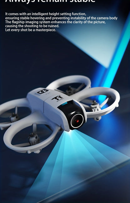 RC Drone with 4K Camera Dual Batteries Optical Flow Auto Hover Anti-Collision One-Key Return WiFi FPV Real-Time Video