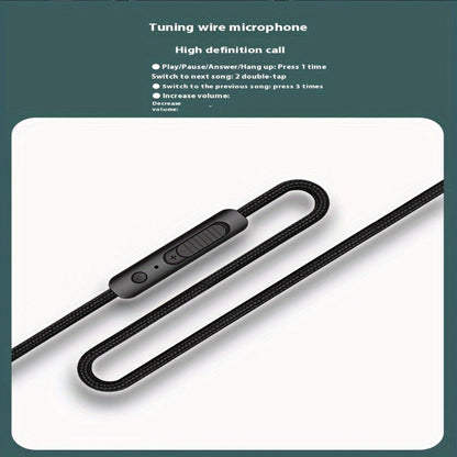 3.5mm AUX Audio Cable with Inline Volume Control, Male to Male Stereo Audio Cord for Car AUX, Headphones, Headset Microphone