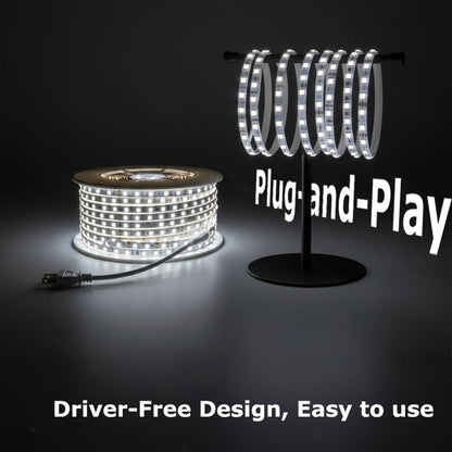 LED Strip Lights 110V AC for Home Cooking, Dining and Outdoor Meals, with the Listed Configuration