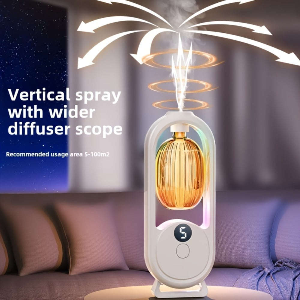 Aromatherapy Diffuser with Essential Oils 2-in-1 Humidifier - Hotel Scent Home Fragrance Machine with Natural French Essential Oils