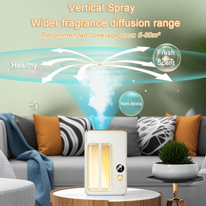Essential Oil Aromatherapy Diffuser Set, Mini Humidifier with 7 Spray Levels, 1/4/ Timer, 5.07oz