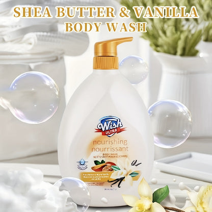 Pump-Bottle Body Wash with Vitamin E Label, Five Scent Options and Single or Two-Piece Packs