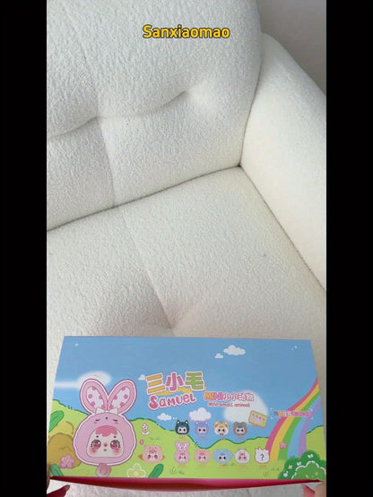 Cute Plush Animal Doll with Big Eyes with the Listed Color, Size or Set Options for Everyday Use