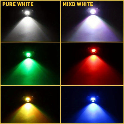 Fiber Optic Star Ceiling Light Kit 1000pcs, 0.5mm x 78.74" RGBW Car Roof Headliner Starlight Kit with App & 24-Key Remote Control