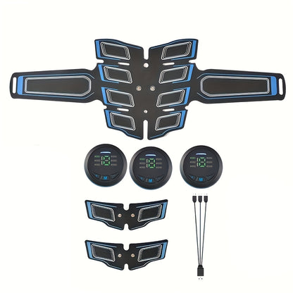 EMS Stimulator Belt, TENS Body Massager for Toning, Pain & Full Body Relaxation, Adjustable Modes