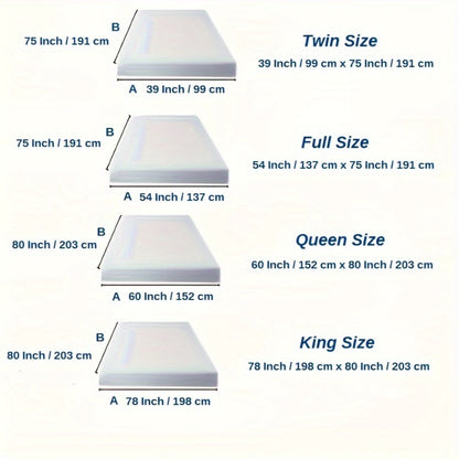 Two-Piece White Fitted Mattress Protector Set in Twin, Full, Queen or King 15-Inch-Pocket Checkouts
