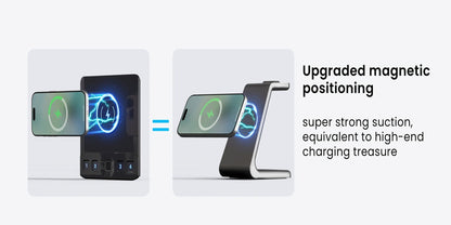 Biometric Gun Safe with Fingerprint Lock LED Clock and Wireless Charging DOJ Pistol Safe for Entryways, Bedrooms and Living Spaces