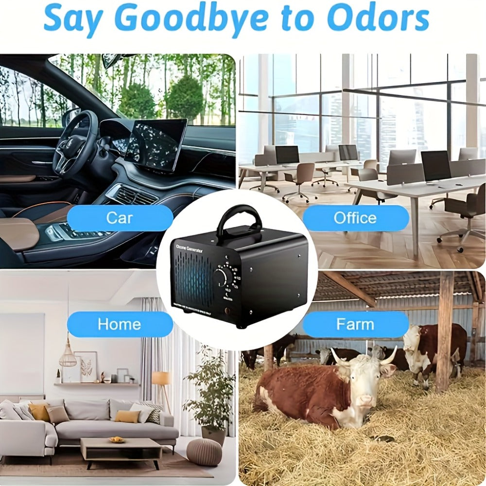 Ozone Generator Odor Eliminator 36000mg/h - Commercial Ozone Machine for Home, Smoke, Pet, Basement & Car