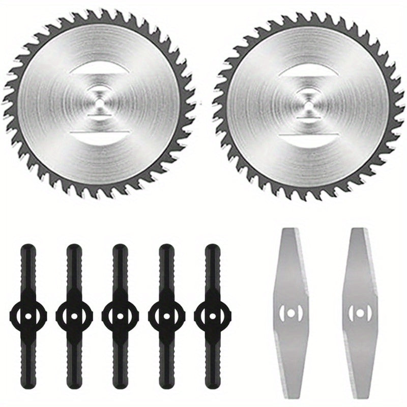 Weed Wacker Blades, Brush Cutter Trimmer Lawn Mower Replacement for Garden, Patio and Yard Use