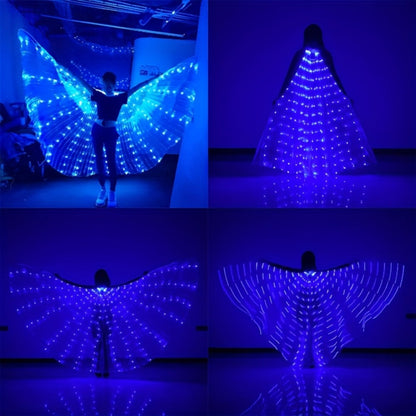 LED Feather Dance Costume Glowing Luminous with the Listed Color, Size or Set Options for Everyday Use