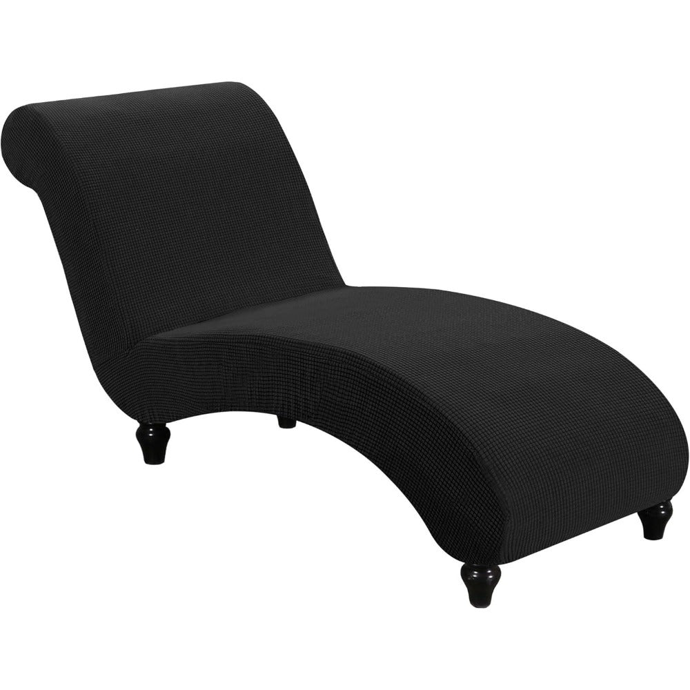 Chaise Lounge Cover Stretch Slipcover Jacquard Fabric Chair Sofa Protector for Living Room Bedroom Multi-Color