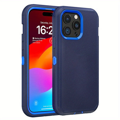 Rugged Armor iPhone 15 Case Shockproof Military-Grade Dual Layer Bumper Drop Protection Cover for iPhone 15 Pro Max 15 Plus 15 Pro 15