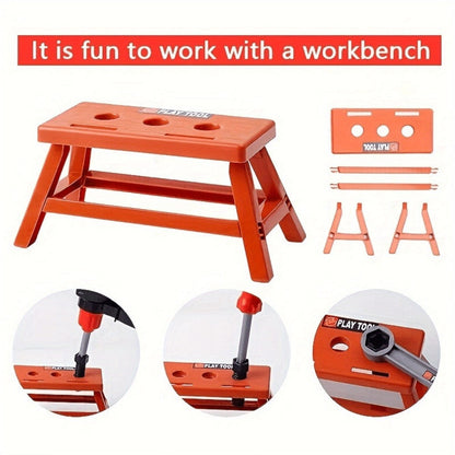 Kids Tool Set 38 Piece Pretend Play Construction Toy with the Listed Color, Size or Set Options for Everyday Use