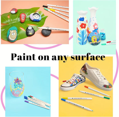 Brush Tip Paint Pens 60 Colors with the Listed Color, Size or Set Options for Everyday Use