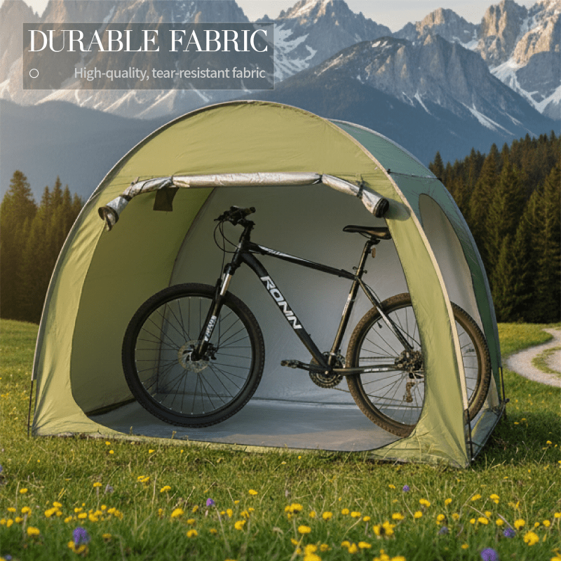 Bike Storage Tent Outdoor for Garden, Patio and Yard Use, with the Listed Configuration, for Everyday Use and Organized Storage