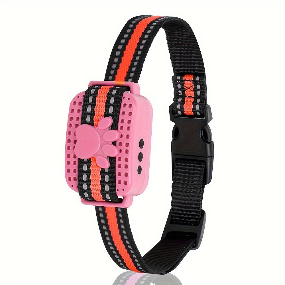 Rechargeable Bark Collar with 9 Adjustable Sensitivity Levels – Smart Anti Barking Collar for Small Medium Large Dogs