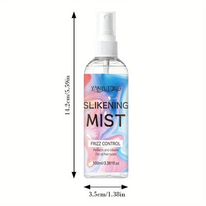 Perfumed Hair Mist Smoothing Spray 100ml – Heat Protection, Anti-Frizz, Moisturizing & Detangling Leave-In Formula | Long-Lasting Fragrance