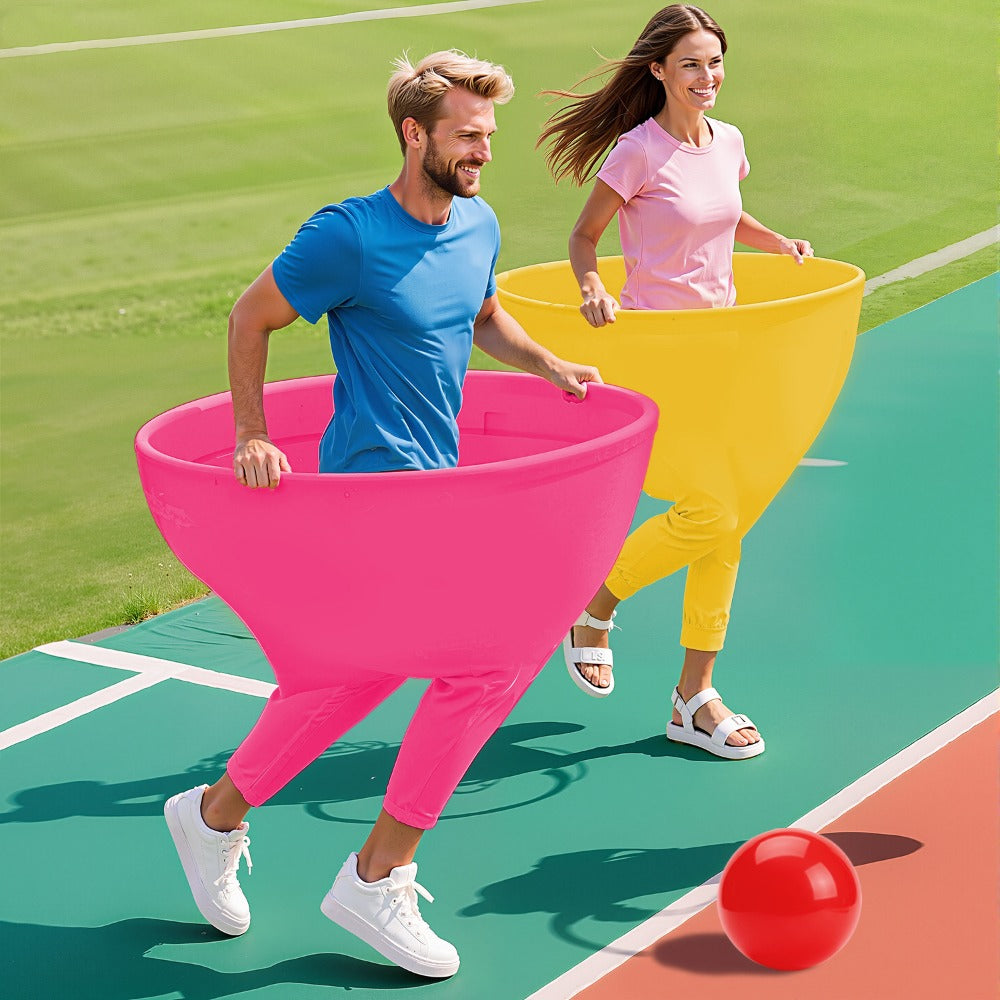 Granny Pants Yard Game 2pcs, Giant Outdoor Tossing Game Set for Adults & Family, Fun Lawn Games for Backyard