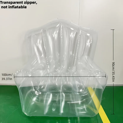 Transparent PVC Doll Sofa Display Stand DIY Miniature Furniture Plush Toy Storage for Entryways, Bedrooms and Living Spaces