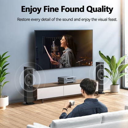 Gold-Plated 2RCA to 2RCA Stereo Audio Cable High-Fidelity Sound for Home Theater HDTV Gaming for an Everyday Personal Care Routine