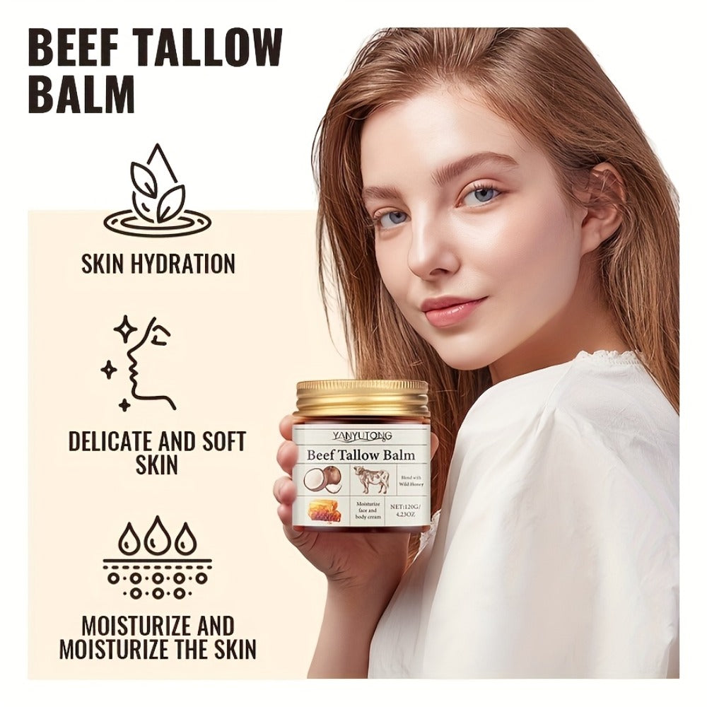 Bee Venom Lifting Cream with Beef Tallow & Honey 120g for Bath Time, Home Spa and Personal Care