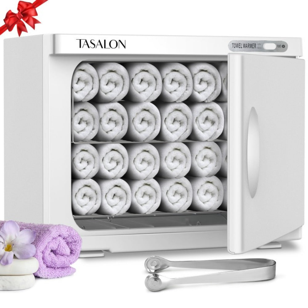 Hot Towel Warmer Cabinet 23L Holds 72 Towels Heats to 158-176°F in 10-15 Min, Professional Salon & Spa